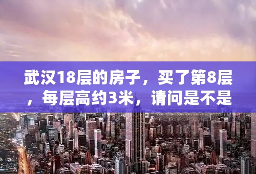 武汉18层的房子，买了第8层，每层高约3米，请问是不是处于浮尘层啊
