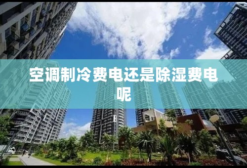 空调制冷费电还是除湿费电呢