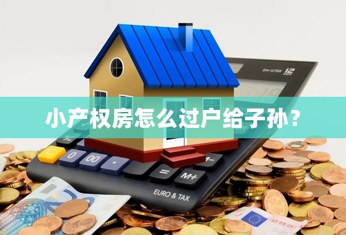 小产权房怎么过户给子孙？