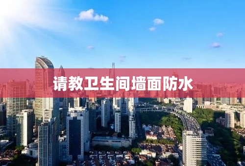 请教卫生间墙面防水