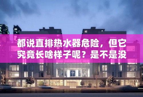 都说直排热水器危险，但它究竟长啥样子呢？是不是没装烟囱和抽风机都是直排？