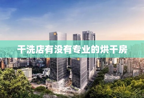 干洗店有没有专业的烘干房