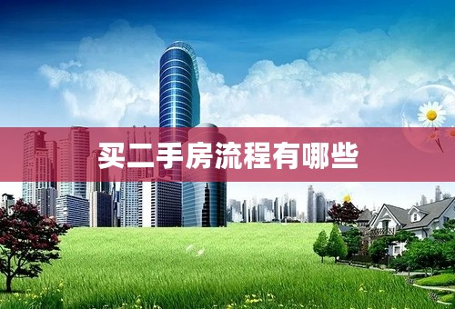 买二手房流程有哪些