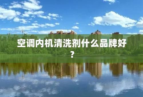 空调内机清洗剂什么品牌好？