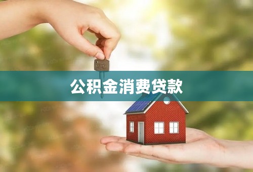 公积金消费贷款