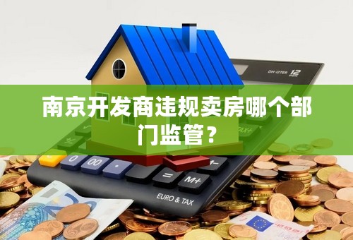 南京开发商违规卖房哪个部门监管？