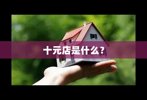 十元店是什么？