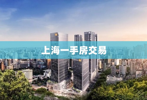上海一手房交易