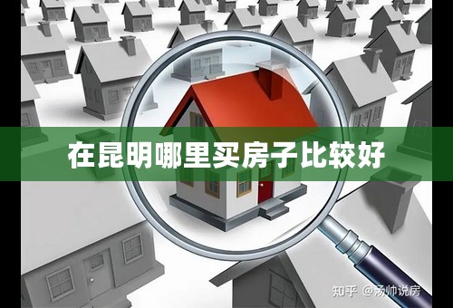 在昆明哪里买房子比较好