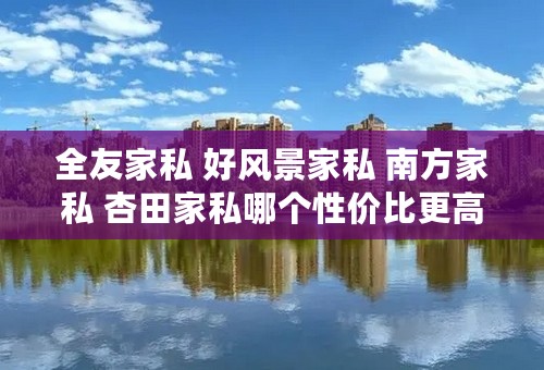 全友家私 好风景家私 南方家私 杏田家私哪个性价比更高