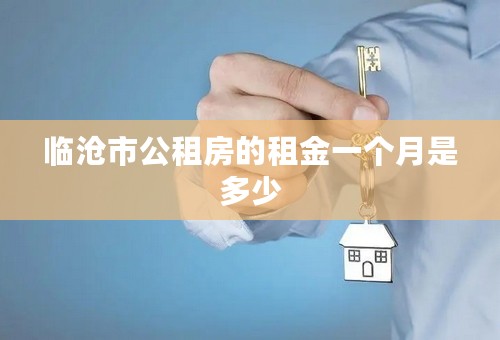 临沧市公租房的租金一个月是多少