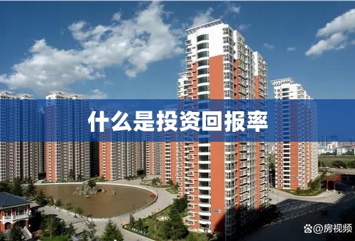 什么是投资回报率