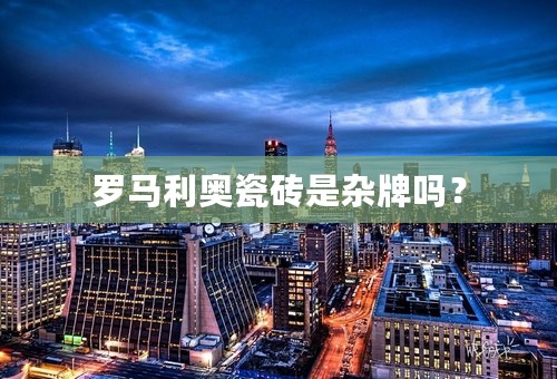 罗马利奥瓷砖是杂牌吗？