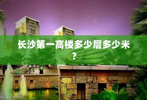 长沙第一高楼多少层多少米？