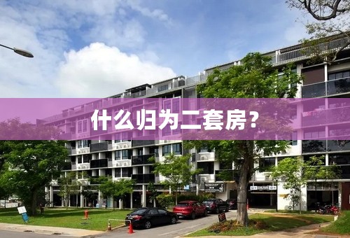 什么归为二套房？