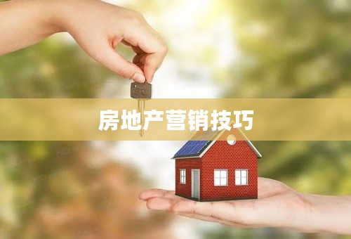 房地产营销技巧