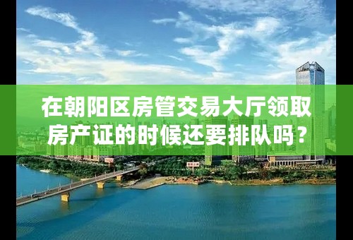在朝阳区房管交易大厅领取房产证的时候还要排队吗？