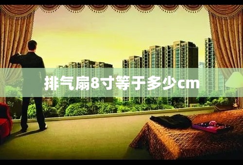 排气扇8寸等于多少cm