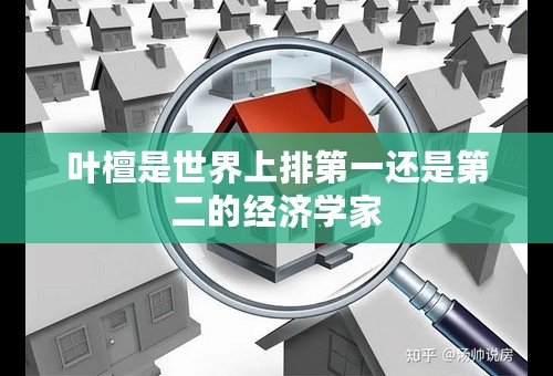 叶檀是世界上排第一还是第二的经济学家