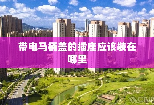 带电马桶盖的插座应该装在哪里