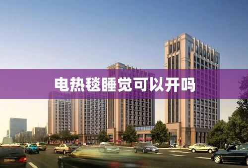 电热毯睡觉可以开吗