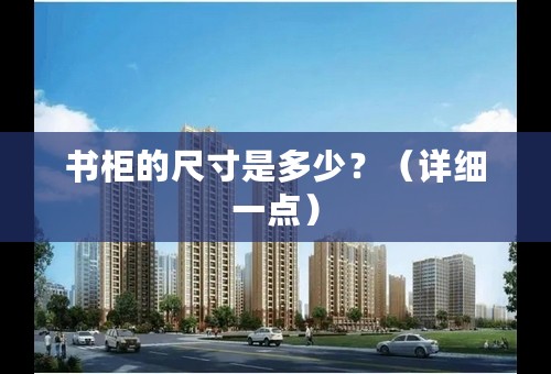 书柜的尺寸是多少？（详细一点）