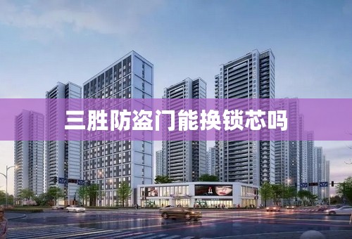 三胜防盗门能换锁芯吗