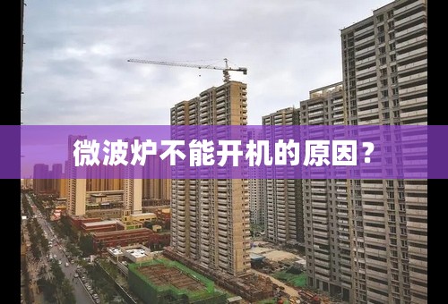 微波炉不能开机的原因？