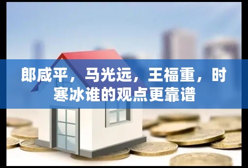 郎咸平，马光远，王福重，时寒冰谁的观点更靠谱