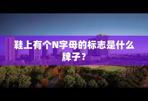 鞋上有个N字母的标志是什么牌子？
