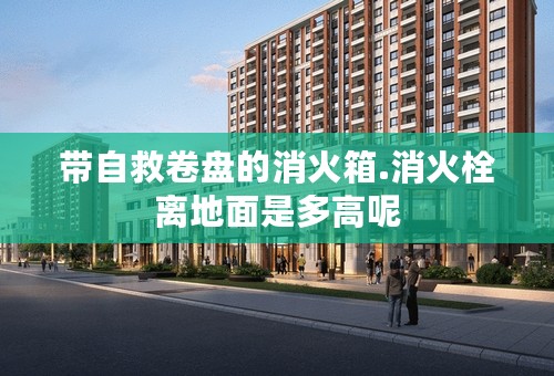 带自救卷盘的消火箱.消火栓离地面是多高呢