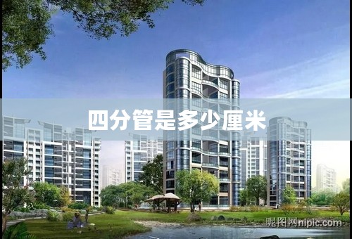 四分管是多少厘米