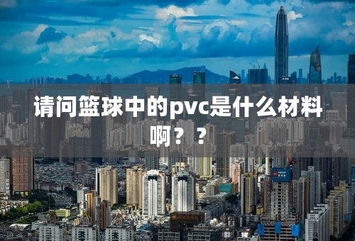 请问篮球中的pvc是什么材料啊？？