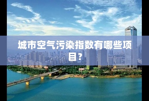 城市空气污染指数有哪些项目？