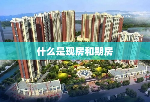什么是现房和期房