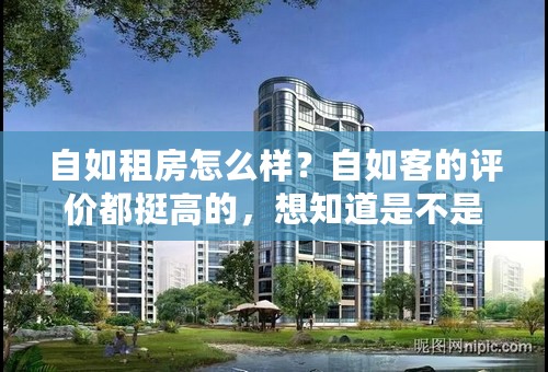 自如租房怎么样？自如客的评价都挺高的，想知道是不是真的。
