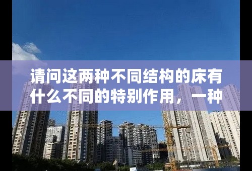 请问这两种不同结构的床有什么不同的特别作用，一种有床脚的，一种没有床脚的，有专业的叫法吗？？