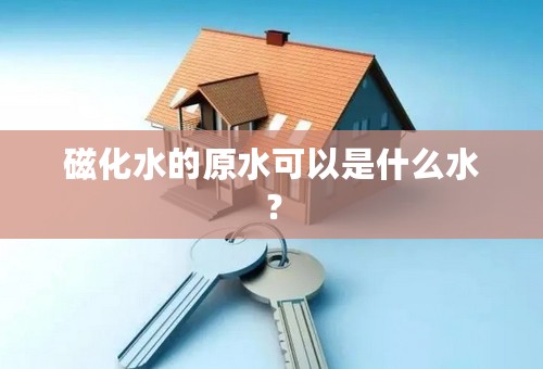 磁化水的原水可以是什么水？