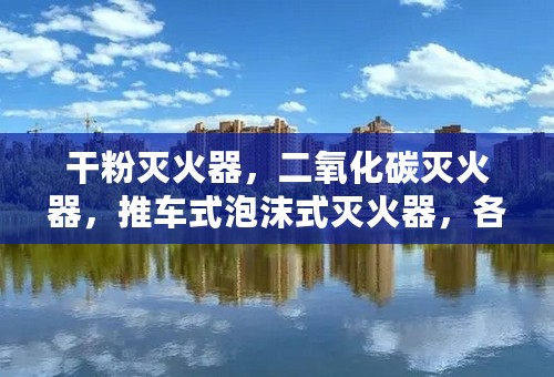 干粉灭火器，二氧化碳灭火器，推车式泡沫式灭火器，各自的特点和适用范围，急急急急