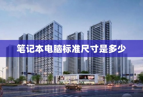 笔记本电脑标准尺寸是多少