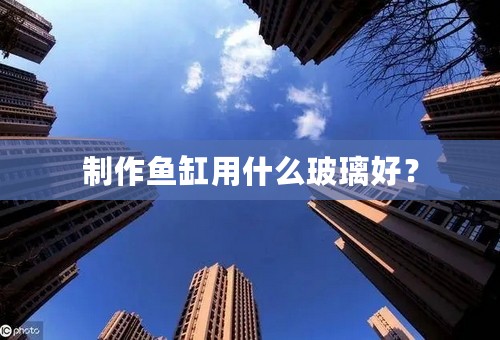 制作鱼缸用什么玻璃好？