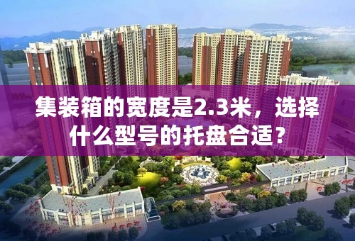 集装箱的宽度是2.3米，选择什么型号的托盘合适？