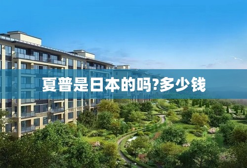 夏普是日本的吗?多少钱