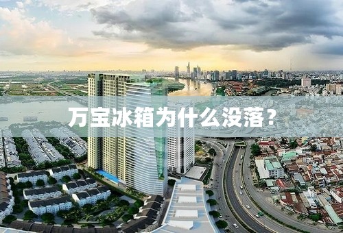 万宝冰箱为什么没落？