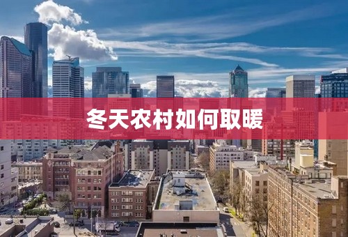 冬天农村如何取暖