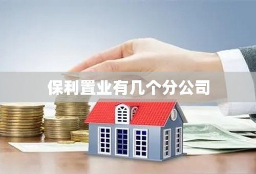 保利置业有几个分公司