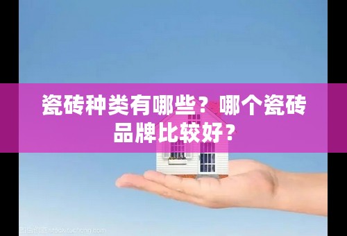 瓷砖种类有哪些？哪个瓷砖品牌比较好？