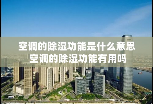 空调的除湿功能是什么意思 空调的除湿功能有用吗