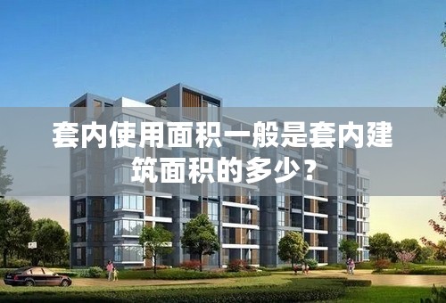 套内使用面积一般是套内建筑面积的多少？