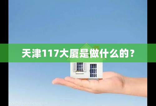 天津117大厦是做什么的？